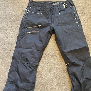 Gretchen Bleiler Thinsulate snow pants from Oakley.